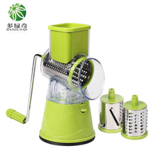 Charger l&#39;image dans la galerie, DUOLVQI Manual Vegetable Cutter Slicer Kitchen Accessories Multifunctional Round Mandoline Slicer Potato Cheese Kitchen Gadgets