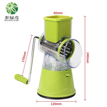 Charger l&#39;image dans la galerie, DUOLVQI Manual Vegetable Cutter Slicer Kitchen Accessories Multifunctional Round Mandoline Slicer Potato Cheese Kitchen Gadgets