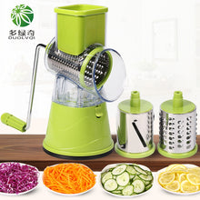 Charger l&#39;image dans la galerie, DUOLVQI Manual Vegetable Cutter Slicer Kitchen Accessories Multifunctional Round Mandoline Slicer Potato Cheese Kitchen Gadgets