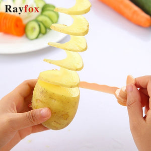 Kitchen Accessories Tornado Potato Spiral Cutter Slicer Potato Shredder Fried Potatoes Cozinha Cooking Tools Kitchen Gadgets