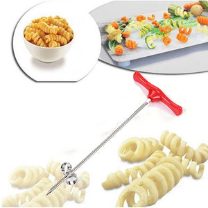 Kitchen Accessories Tornado Potato Spiral Cutter Slicer Potato Shredder Fried Potatoes Cozinha Cooking Tools Kitchen Gadgets