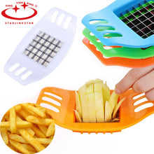 Charger l&#39;image dans la galerie, Potato Chip Cutter Stainless Steel Cutter Vegetable French Fry Chopper Chips Making Tool Kitchen Gadgets Accessories