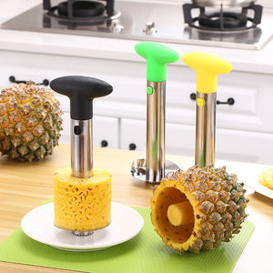 1Pc Stainless Steel Easy to use Pineapple Peeler Accessories Pineapple Slicers Fruit Knife Cutter Corer Slicer Kitchen Tools