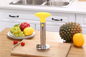 1Pc Stainless Steel Easy to use Pineapple Peeler Accessories Pineapple Slicers Fruit Knife Cutter Corer Slicer Kitchen Tools