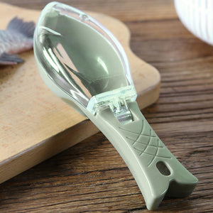 Fish Skin Brush Fast Remove Fish Scale Scraper Planer Tool Fish Scaler Fishing Knife Cleaning Tools Kitchen Cooking Accessorie